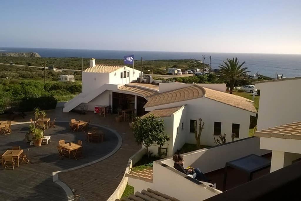 Casa do Beliche - frente praia, grande terraço privado Sagres Exterior foto